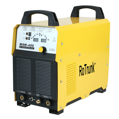 Προσαρμοσμένη υποστήριξη OEM WSM-400 Δύο μονάδες IGBT DC Pulse Argon TIG συγκόλληση μηχανή