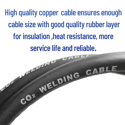 Προσαρμοσμένο καλώδιο 4m 500A CO2 Gas Shielded MIG Welding Torch KR-500
