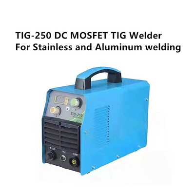 DC MOSFET Inverter 200A TIG-250 Tig Welder για συγκόλληση από ανοξείδωτο και αλουμίνιο 220V 18V 18