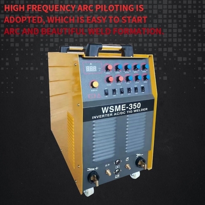 WSME-350 300amp βαρύ φορτίο υψηλής συχνότητας παλμός Ac Dc Tig συγκόλληση μηχανή Tig συγκόλληση 30 παρέχονται INVERTER Soldadora Inverter 380