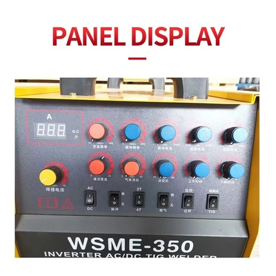 WSME-350 300amp βαρύ φορτίο υψηλής συχνότητας παλμός Ac Dc Tig συγκόλληση μηχανή Tig συγκόλληση 30 παρέχονται INVERTER Soldadora Inverter 380