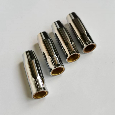 Απευθείας πώληση Copper Binzel Type 15AK Mig Welding Torch Nozzle για το Co2 Torch/Mig Torch
