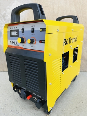 LGK80DY Δύο τάσεις IGBT Inverter Κόψιμο και συγκόλληση πλάσματος Σταθμός εργασίας για την κοπή