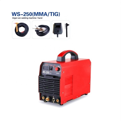 Επεξεργασία χάλυβα άνθρακα WS-250 IGBT Inverter Tig Welder για ακριβή εργασία Βάρος 10 KG