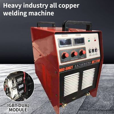 Μέγιστη ισχύς φόρτωσης 25KVA 500Amp Βιομηχανικός συγκολλητής MIG για δομές χάλυβα