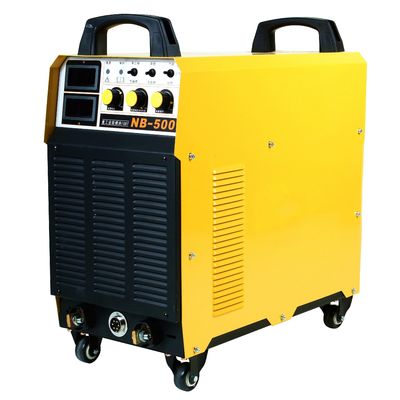 ΙΝΕΡΤΕΡΟΣ NB500 500A Μηχανή συγκόλλησης Mig Διπλή μονάδα IGBT Πολυεπεξεργασία Βαριά Βιομηχανία