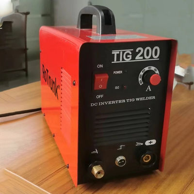 TIG 200 Ηλεκτρονική μηχανή συγκόλλησης DC TIG λειτουργία OEM αποδεκτός 220V DC MOTOR παρέχεται 40 220