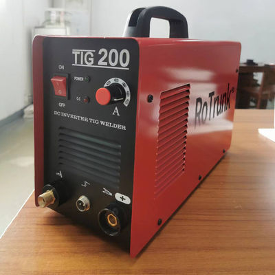 TIG 200 Ηλεκτρονική μηχανή συγκόλλησης DC TIG λειτουργία OEM αποδεκτός 220V DC MOTOR παρέχεται 40 220