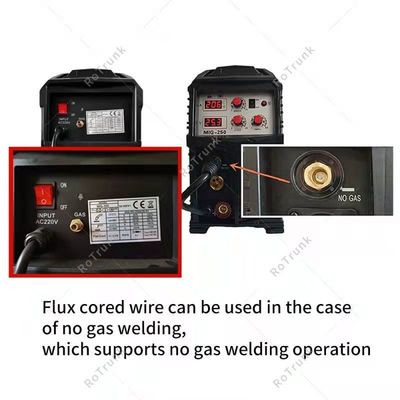 3 σε 1 Mig 250 Amps IGBT μηχανή συγκόλλησης INVERTER 110v Micro Wire συγκόλληση Inverters 200A