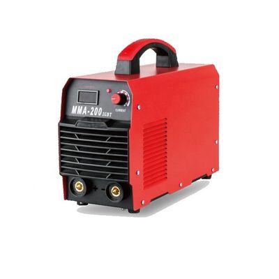 Μηχανή συγκόλλησης τόξου 200amp IGBT 380X150X300 mm Μίνι φορητή για κινητήρα συνεχούς ρεύματος