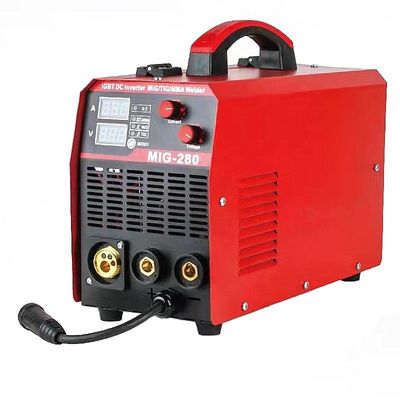 Πολυλειτουργία IGBT Inverter ARC Welders MIG280 για χάλυβα άνθρακα και ανοξείδωτο χάλυβα