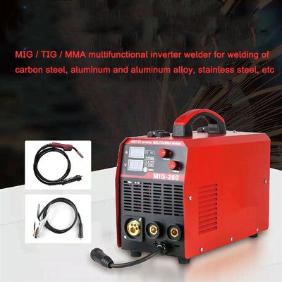 Πολυλειτουργία IGBT Inverter ARC Welders MIG280 για χάλυβα άνθρακα και ανοξείδωτο χάλυβα