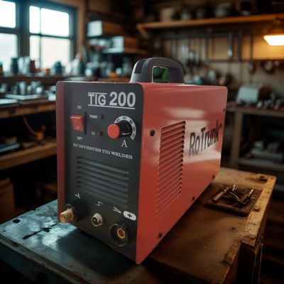 TIG 200 TIG συγκόλληση με τεχνολογία μετατροπέα MOS και πολικότητα εξόδου συνεχούς ρεύματος σε ασύγκριτη