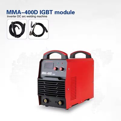 Μηχανή συγκόλλησης IGBT βιομηχανικής κλάσης ProArc 400D με αξεσουάρ για κάλυψη λαβίδας γης