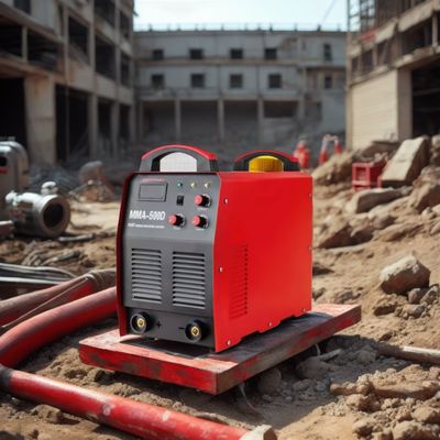 Συνήθεια παλμού 50/60 HZ 500Amp Διορισμένο ρεύμα εξόδου MMA-500D Βιομηχανικό σύστημα συγκόλλησης