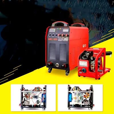 50 KG Heavy-Duty 380V MIG/MMA διττού σκοπού συγκολλητής NBC-500 WeldMaster με τροφοδοτικό σύρματος