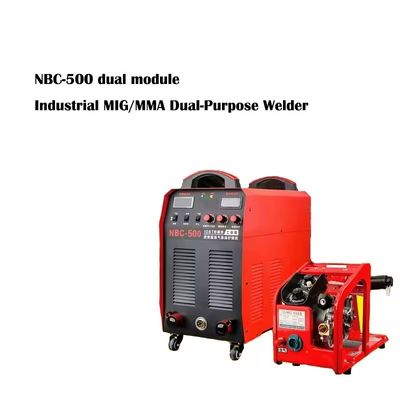 50 KG Heavy-Duty 380V MIG/MMA διττού σκοπού συγκολλητής NBC-500 WeldMaster με τροφοδοτικό σύρματος