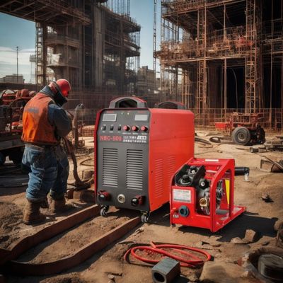 50 KG Heavy-Duty 380V MIG/MMA διττού σκοπού συγκολλητής NBC-500 WeldMaster με τροφοδοτικό σύρματος