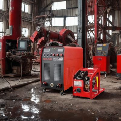 50 KG Heavy-Duty 380V MIG/MMA διττού σκοπού συγκολλητής NBC-500 WeldMaster με τροφοδοτικό σύρματος