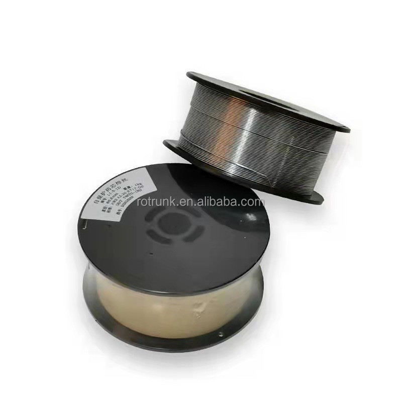 0.8mm/1.0mm/1.2mm Προδιαγραφές Αυτοπροστατευμένο συρματόπλεγμα με πυρήνα ρεύματος για συγκόλληση MIG