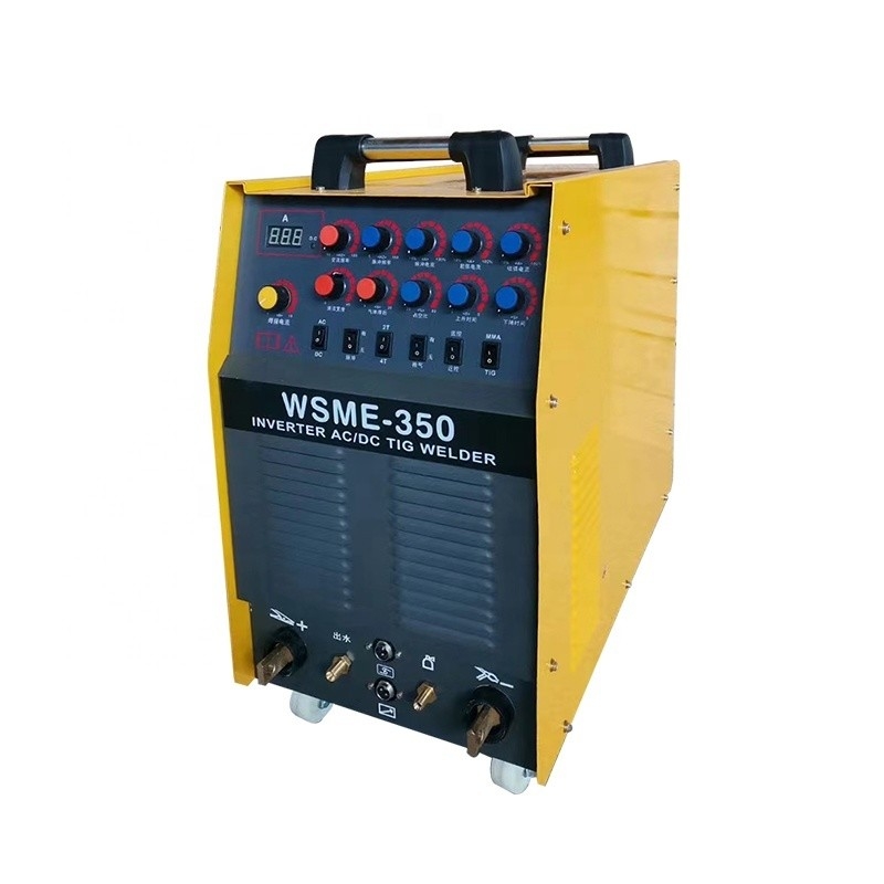 WSME-350 Ac Dc Tig Pulse Aluminium Hf Foot Control Tig/mma 300amp 64 Επεξεργαστές μετατροπέων