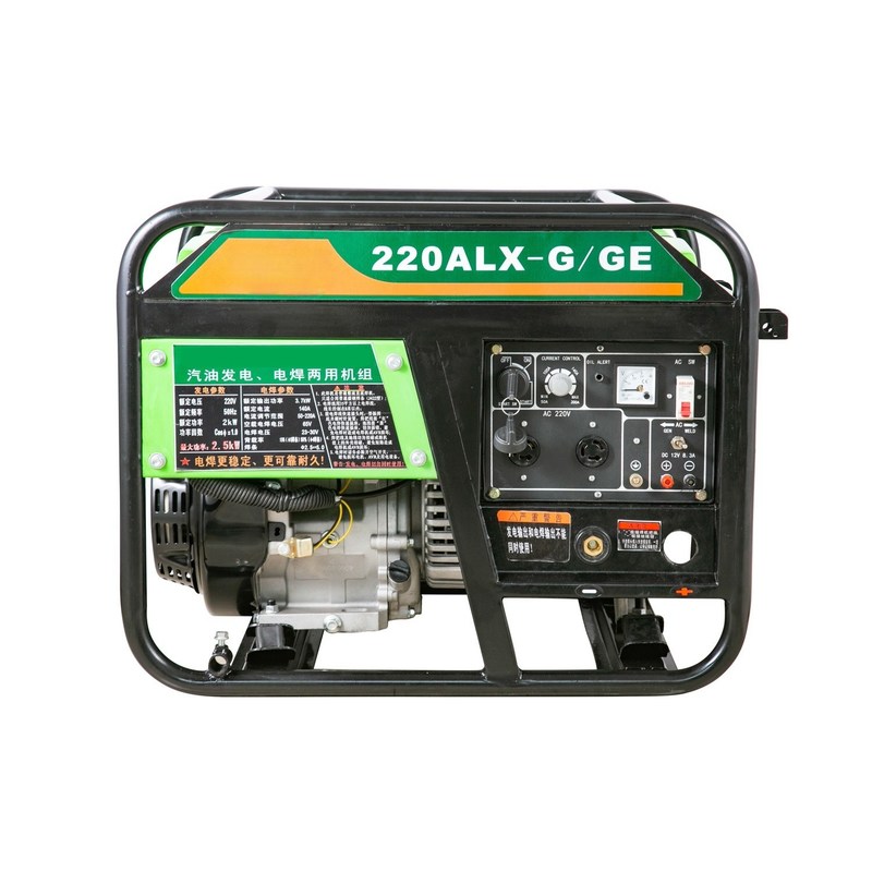 Μεταφορτωτέος βενζίνης Gen-Welder GasPower WeldPro 250 με 15% κύκλο λειτουργίας και ανταγωνιστική