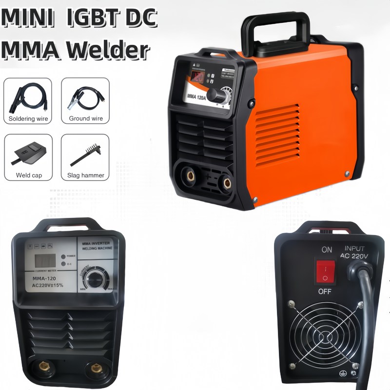 Μίνι IGBT DC MMA συγκολλητής με 3,7KVA ισχύς εισόδου 60V AC220V 120A φορητό και συμπαγές